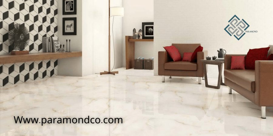 سرامیک کف پذیرایی سفید