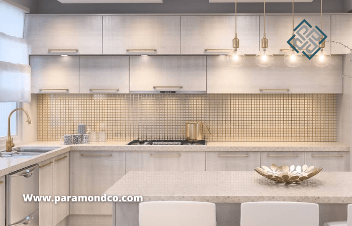 کاشی بین کابینتی ساده