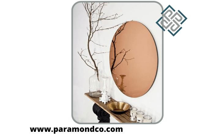 آینه مسی دکوراتیو