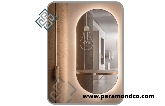 خرید اینترنتی آینه دکوراتیو طلایی