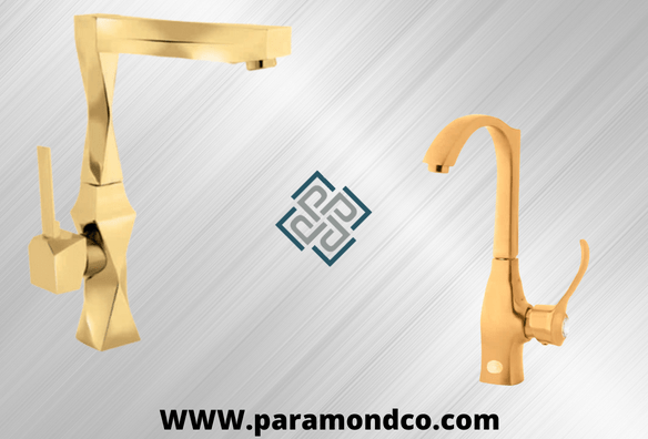 شیرآلات طلایی در دکوراسیون