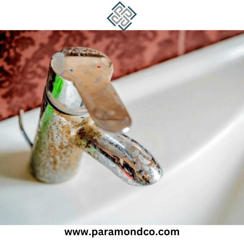 از بین بردن سیاهی روشویی